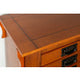 Anna Lee Oak Jewelry Armoire
