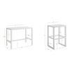 Alora Aluminum 3 or 5 Piece Tavern Set