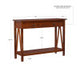 Titian Driftwood Console Table