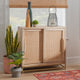 Raphael Cane Cabinet Two Sliding Doors