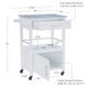 Mitchell Cart With Granite Top