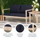 Svana 2 Seater Outdoor Sofa