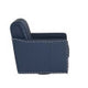 Carter Swivel Faux Leather Accent Chair