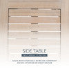 Svana Natural Side Table