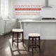 Maya Faux Leather Stool