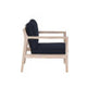 Svana Beige or Navy Side Chair (Set of 2)