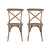 Banks White 6 Piece Table Bench 4 Chair
