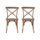 Banks White 6 Piece Table Bench 4 Chair