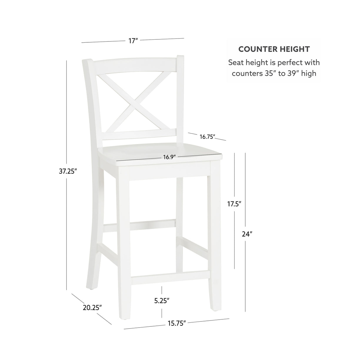Torino X Back Stool