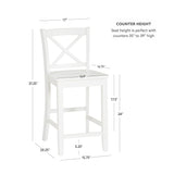 Torino X Back Stool