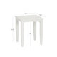 Calabash White Coffee or Side Table