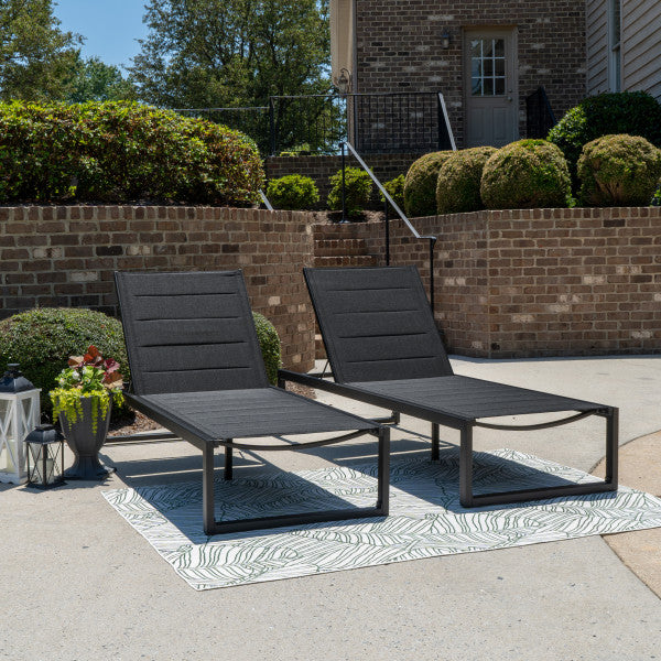 Alora Aluminum Chaise Lounge