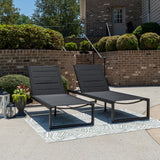 Alora Aluminum Chaise Lounge