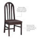 Jonas Brown Chair (Set of 2)