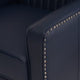 Carter Swivel Faux Leather Accent Chair