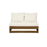 Bluffton Black White or Grey Outdoor Bench