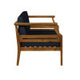 Corolla Navy or Beige Loveseat and Coffee Table Set