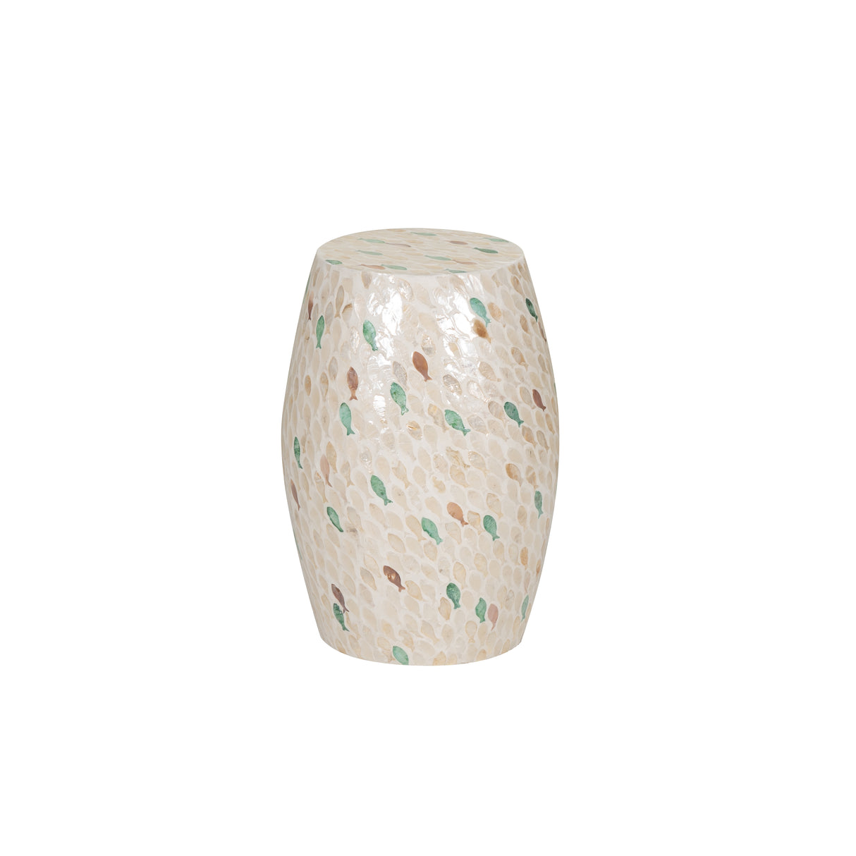 Capiz Drum Table