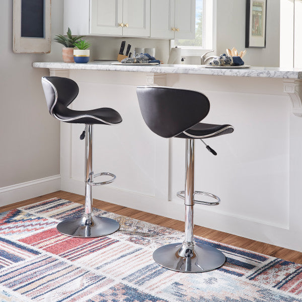 Beldon Faux Leather Bar Stool