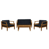 Corolla Navy 4PC Chat Set