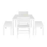Alora Aluminum 5PC Outdoor Dining Set