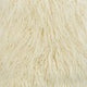 Daisy Faux Flokati Chair With Gold Legs