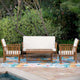 Kailani 4PC or 8PC Chat Set