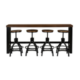 Haywood Sofa Bar 4 Stools 5 Piece Set