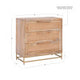 Raphael Cane Cabinet Three Drawers