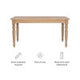 Shiraz Natural Dining Table
