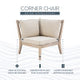Svana Beige or Navy Corner Chair