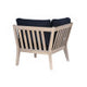 Svana Beige or Navy Corner Chair