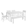 Alora Aluminum 6PC Outdoor Dining Set