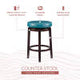 Maya Faux Leather Stool