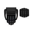 Adirondack Black 1 Chair 1 Table Set