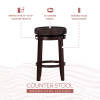 Maya Faux Leather Stool