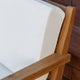 Cannon Teak 2 or 3 Seater Sofa With Cushions