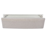 Mckoy White Counter Bench