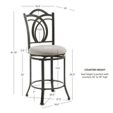 Calif Metal Counter Stool