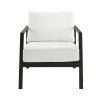 Alora Aluminum Outdoor 3PC Chat Set