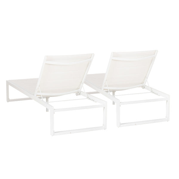 Alora Aluminum Chaise Lounge