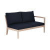 Svana Beige or Navy 4PC Sectional Set
