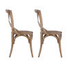 Banks White 6 Piece Table Bench 4 Chair