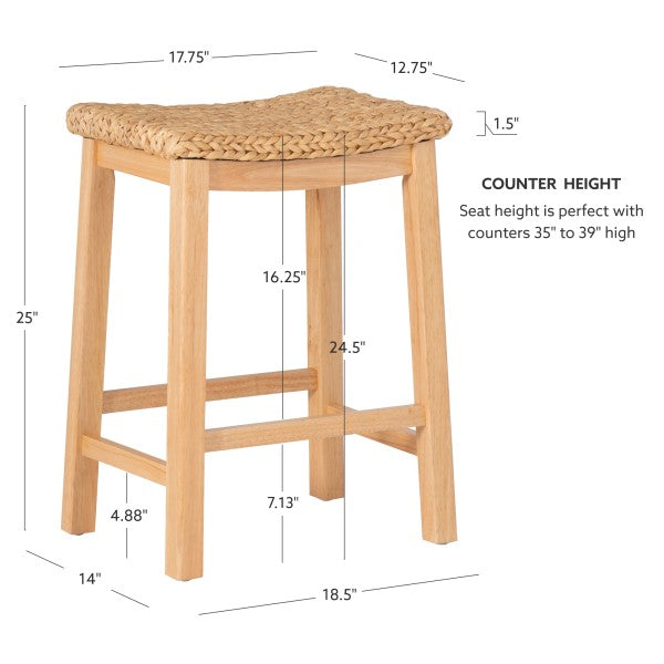 Harlow Hyacinth Stool