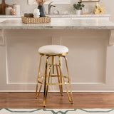 Toby Adjustable Backless Stool