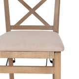 Triena X Back Folding Stool