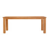 Cannon 5PC Outdoor Dining Set with Benches