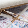 Campaign Gold Rope Stool