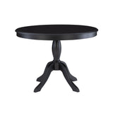 Norah Black Pedestal Table
