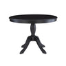 Norah Black Pedestal Table